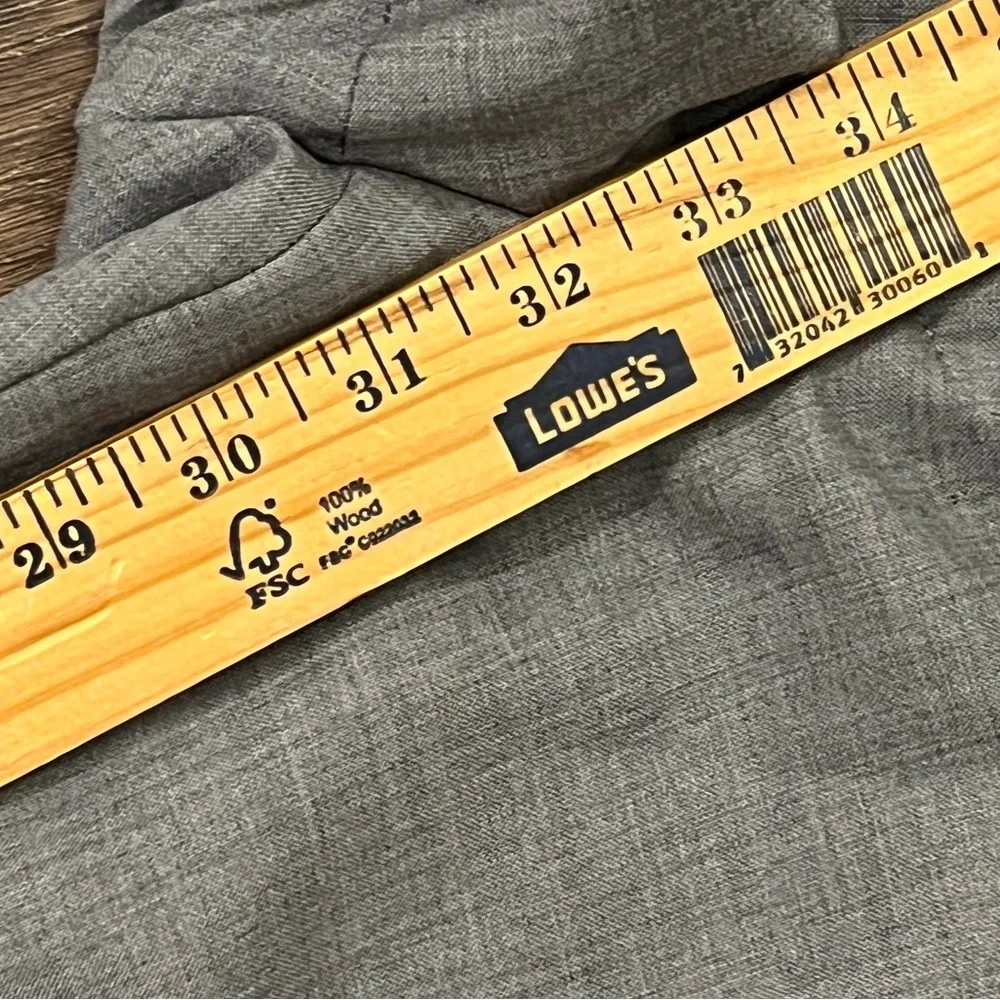 L.L. Bean 100% Wool Classic Fit Pants, Gray Size 37x32 Business, VTG Slack